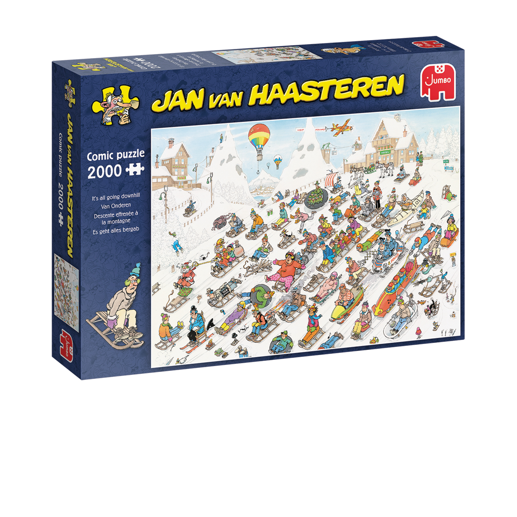 Jumbo Jan van Haasteren - Van Onderen 2000 stukjes