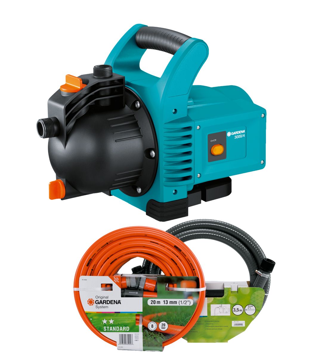 Gardena Classic 3000/4 Besproeiingspomp Set - 600W - 3100 L/u