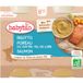 BébéBio Risotto Poireau Saumon 8M+ Bio 2x200g