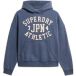 Superdry Athletic Essentials oversized hoodie met applicatie - Dames - Hoodies