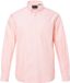 JP 1880 - Heren - Oxford-overhemd lange mouwen buttondown-kraag Modern Fit - Donkerabrikoos - Maat 3XL