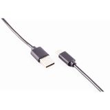 shiverpeaks BS77143-1.0 USB-kabel 1 m USB 2.0 USB C USB A Zwart