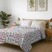 bedrukte FANTASY bedrukte zomer quilt, polyester vulling, 260x270cm, Multicolor
