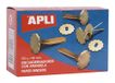 APLI 12287 bevestigingsklemmen met ogen, 40 mm, 100 stuks
