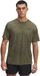 Under Armour Tech Vent Jacquard Sportshirt Heren Donkergroen M