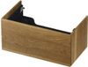 INK - Onderkast 1 Lade Push 2 Open - Massief Eiken Aqua