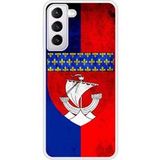 Samsung Bedrukt siliconen hoesje compatibel met Galaxy S21 Drapeau Paris