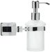 MSV 141450 zeepdispenser, zilver, 12,4 x 9,8 x 16 cm