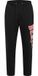 Benlee Moss pantalon de jogging, coupe normale, homme, coton/élasthanne, noir/rouge/blanc, XXL