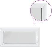 vidaXL Kelderraam RISOR 50 x 55 cm PVC en glas