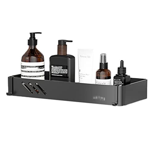 NESHO Douche Caddy Zelfklevende Douchemand met haken Badkamer Plank