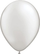 Folat Ballonnen Metallic Zilver 100 stuks - 30 cm