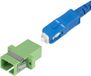 StarTech SC naar SC Coupler, 10 Stuks, OS2 Single Mode SC Glasvezel Koppelstuk met Flens, SC/APC Simplex Adapter