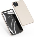 kwmobile telefoonhoesje geschikt voor Apple iPhone 11 Pro Max - Hoesje met siliconen coating - Smartphone case in crème