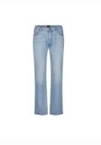 Lee Heren jeans West Straight Fit Katoen Denim W29 X L32 Fawn