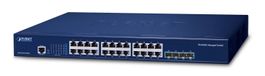 PLANET Switch Ethernet Géré Gigabit 24 Ports Couche 3
