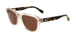 Lacoste L6046S Sand/havana 52/20/145 Man Zonnebrillen