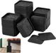 Meuble surélevé réglable sans marque pour meubles - support jusqu'à 200 kg - 8 pièces - Noir