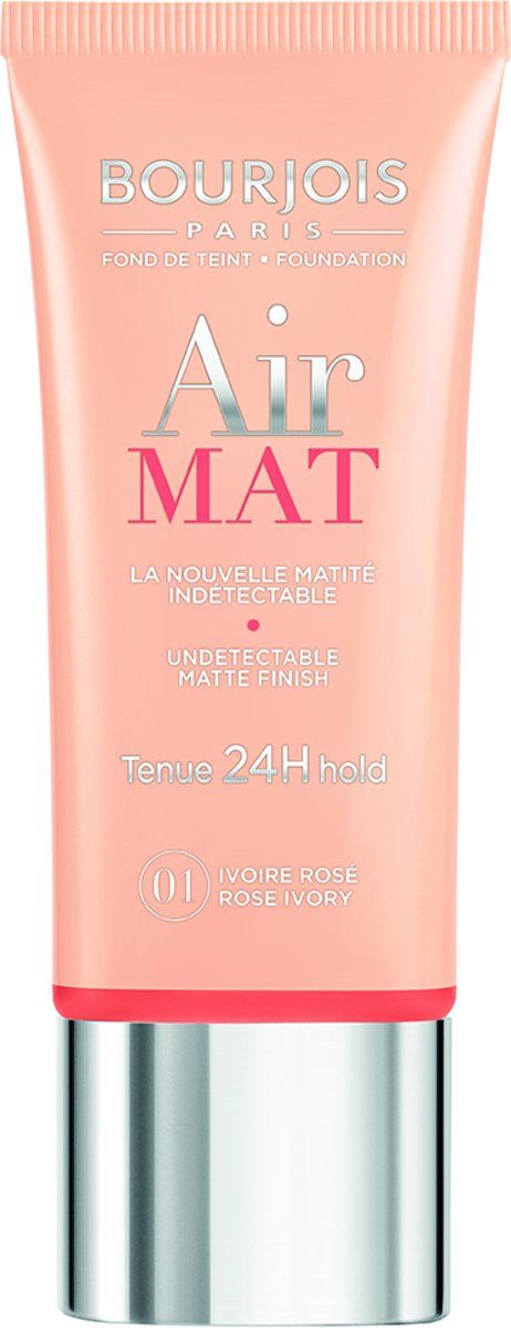 BOURJOIS PARIS Fond De Teint Air Mat 24 H foundation 01 Ivoire Rosé