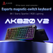 AJAZZ AK820 V2 Bedraad Hall Magnetic Gaming Toetsenbord