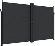 vidaXL Windscherm uittrekbaar 200x1000 cm zwart