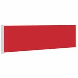 vidaXL Tuinscherm uittrekbaar 180x600 cm rood