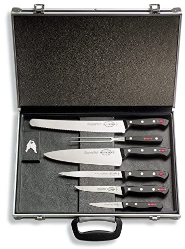 Dick Kochkoffer "Superior", zwart, 5 stuks