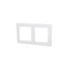 Wit tweepolig stopcontact met aardingscontact, 25 A, 250 V, voor keuken