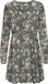 VERO MODA VMANNA LS SHORT DRESS WVN - Dames - Mini jurken - L - Viscose - Lange mouw - Print - Kort - Laurel Wreath
