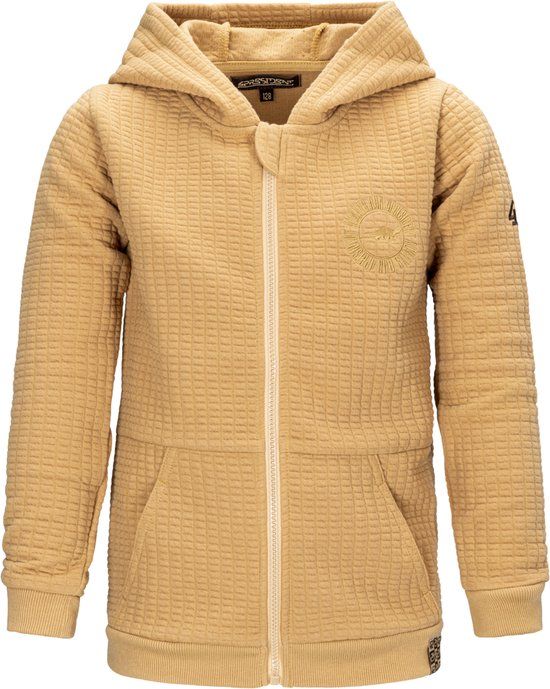 4PRESIDENT Sweater jongens - Sand - Maat 110 - Jongens trui