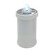 Elektrische led-theelicht, 15,2 cm, levensduur 90 dagen, wit met continu licht wit