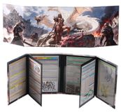 OEM White Dragon 3D Decor Panel, White, for DM, includes 8 panels, compatible with D&D 5e