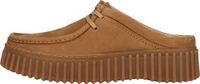 CLARKS Slipper Torhill Mule Dames Bruin Leer Maat 36