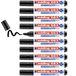 edding 663 whiteboardmarker - zwart - 10 whiteboardstiften - beitelpunt 1-5 mm - boardmarker uitwisbaar - voor whiteboard, flipchart, magneetbord, prikbord, memobord - sketchnotes - navulbaar