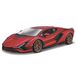 Bburago Lamborghini Sian - Modelauto - Schaal 1:24 - Rood Metalic