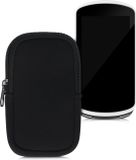 kwmobile Tas geschikt voor Garmin Edge 1030 / 1030 Plus / 1000 - Hoes voor Fiets GPS - Van neopreen - Hoesje voor fietsnavigatie in zwart.