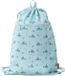 Fresk Sac de natation Garçons - Sac de sport - Sac à dos de plage hydrofuge pour Enfants – Sac de natation avec boucle de suspension - 38 x 27 cm - Bleu - Submarine