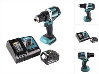 Makita DDF 484 RG1 Accuboormachine Brushless 18 V 54 Nm + 1x oplaadbare accu 6.0 Ah + lader