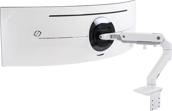 Ergotron HX Series HX Monitorarm voor bureaubevestiging met HD Pivot - Wit