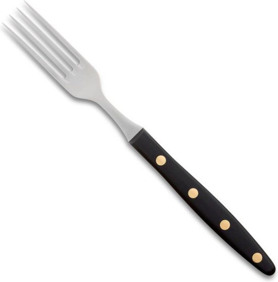 Robert Herder Steakvork - Molenmes - Bruin - RVS - 29 cm