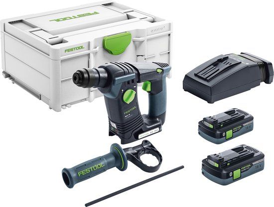 Festool BHC 18 HPC 4,0 I-Plus Accu Boorhamer SDS+ 18V - 2x 4.0Ah - Systainer