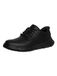 Skechers Garza Duran Sneaker Homme, Cuir Synthétique Noir, 46 EU