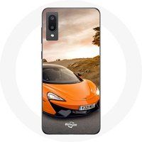 Maniacase Etui voor Samsung Galaxy A02 Formule 1 McLaren F1 Oranje
