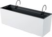 Prosperplast - Urbi Case Pot met inzet en hanger - Balkonpot (580x180x195mm, Blanc)