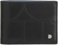 DuDu Up! Portemonnee RFID-bescherming Leer 11 cm - Jongens - Horizontaal - black-bright yellow