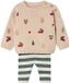 Vertbaudet Babyset jongen trui en broek gemêleerd beige