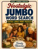 Jumbo Word Search for Seniors - Family Memories