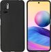 iMoshion Color Backcover hoesje voor Xiaomi Redmi Note 10 5G - Zwart