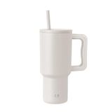 Simple Modern 30 oz beker met handvat en rietjesdeksel | Geïsoleerde beker herbruikbare roestvrijstalen waterfles reismok bekervriendelijk | Geschenken voor vrouwen mannen hem haar | Trek Collectie |
