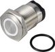 TRU COMPONENTS TC-13224180 ONPOW6316F-10ZE/Q/W/12V/S Druktoets 36 V DC/AC 2 A 1x uit/(aan) Continu Wit IP65